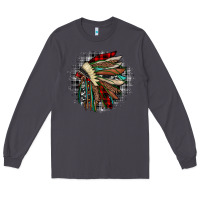 Smoke indian headdress Long Sleeve Tee - JahusDesignShop