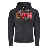 Vintage Black valentines day lvn Vintage Hoodie - NancyCooperArtShop