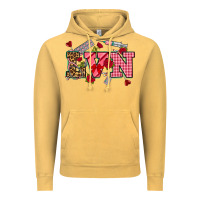 Vintage Mustard valentines day lvn Vintage Hoodie - NancyCooperArtShop
