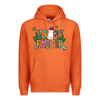 Carrot Happy Easter with cowboy Easter Day Premium Hoodie - HowdyJamesFarm