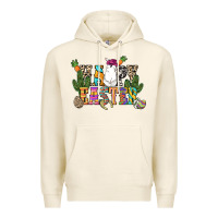 Tofu Happy Easter with cowboy Easter Day Premium Hoodie - HowdyJamesFarm