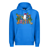 True Royal Happy Easter with cowboy Easter Day Premium Hoodie - HowdyJamesFarm