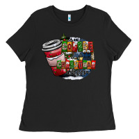 Black coffe Ladies Tee - CowhideDigitalArt