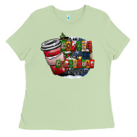 Matcha coffe Ladies Tee - CowhideDigitalArt