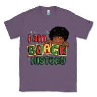 Lavender i am black history black boy Classic Tee - MaliasSmallBusiness