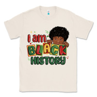 Natural i am black history black boy Classic Tee - MaliasSmallBusiness