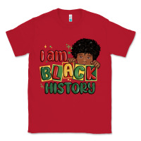 Red i am black history black boy Classic Tee - MaliasSmallBusiness