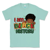 Seafoam i am black history black boy Classic Tee - MaliasSmallBusiness