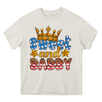 Cream usa sweet and sassy Heavy Core Tee - HRA Design Shop