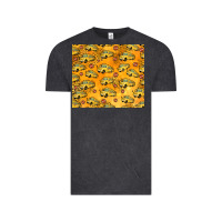 Vintage Black school bus pattern tumbler 20oz Vintage Tee - Jasminsmagicworld