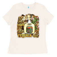 Bone he don't love me like tequila does Ladies Tee - JahusDesignShop