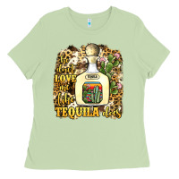 Matcha he don't love me like tequila does Ladies Tee - JahusDesignShop