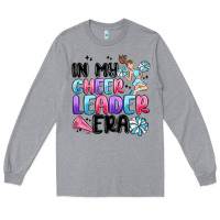 Heather Grey in my cheer leader era Long Sleeve Tee - MaliasSmallBusiness