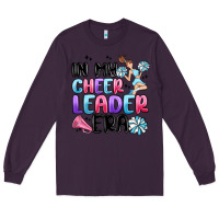 Plum in my cheer leader era Long Sleeve Tee - MaliasSmallBusiness