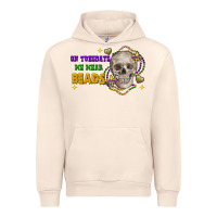 Sandshell On tuesdays we wear beads skull Urban Hoodie - FaDigitalArtStudio