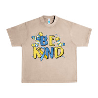 French Oak be kind Urban Heavy Tee - MaliasSmallBusiness