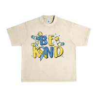 Sandshell be kind Urban Heavy Tee - MaliasSmallBusiness