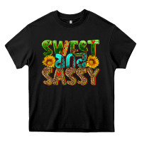 Black sweet and sassy Heavy Core Tee - HRA Design Shop