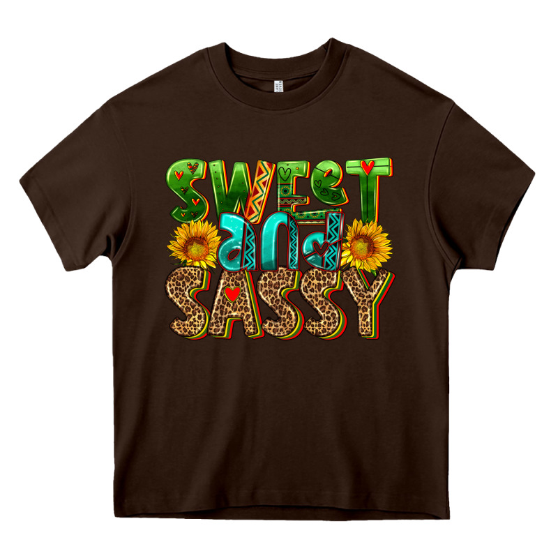 Sweet And Sassy Heavy Core Tee by HRA Design Shop | Teevron