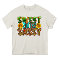 Cream sweet and sassy Heavy Core Tee - HRA Design Shop