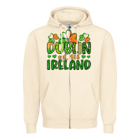 Sandshell dublin ireland st patrick s day Zipper Hoodie - Artiststas
