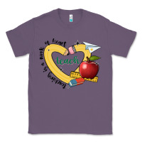 Lavender teaching is a work of heart Classic Tee - JahusDesignShop