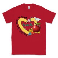 Red teaching is a work of heart Classic Tee - JahusDesignShop