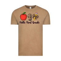 Vintage Coffee hello first grade leopard 3200x2400 Vintage Tee - AdoDesignShop