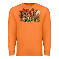 Carrot Fall vibes pumpkins Premium Sweatshirt - NancyCooperArtShop