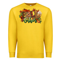 Lemon Fall vibes pumpkins Premium Sweatshirt - NancyCooperArtShop