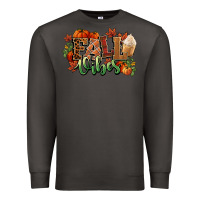 Smoke Fall vibes pumpkins Premium Sweatshirt - NancyCooperArtShop