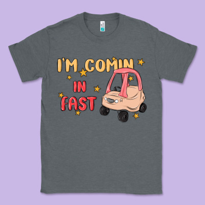 I'm Comin In Fast Classic Tee Designed By Maliassmallbusiness