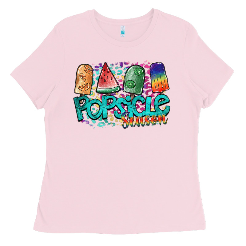 Popsicle Season Ladies Tee by SublimationCraftShop | Teevron