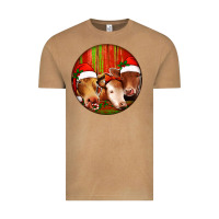 Vintage Camel Christmas Cow, Vintage Tee - Jasminsmagicworld