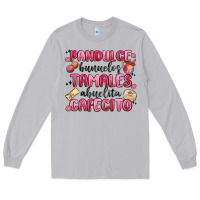 Moon Dust pandulce bunuelos tamales abuelita cafecito Long Sleeve Tee - MaliasSmallBusiness