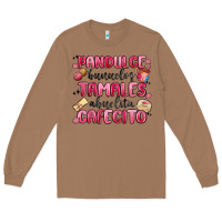 Toasted Coconut pandulce bunuelos tamales abuelita cafecito Long Sleeve Tee - MaliasSmallBusiness