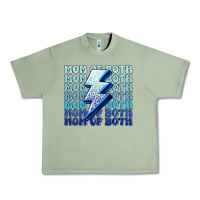 Oil Green mom of both boys Urban Heavy Tee - MaliasSmallBusiness