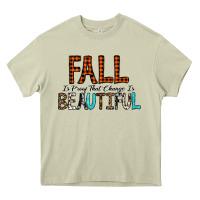 Mossy Fall Is Proof That Change Is Beautiful Heavy Core Tee - CowhideDigitalArt