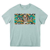Arona english bulldog mom  license plate template Heavy Core Tee - BarkalooDesign