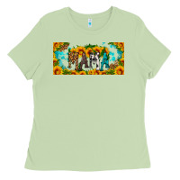 Matcha mama sunflower libbey cup Ladies Tee - HRA Design Shop