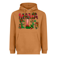Meerkat Christmas Mama Elf Heavyweight Hoodie - NancyCooperArtShop