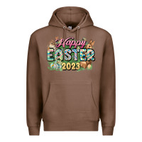 Chestnut Happy Easter 2023 Premium Hoodie - HowdyJamesFarm