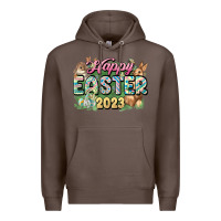 Coffee Happy Easter 2023 Premium Hoodie - HowdyJamesFarm