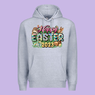 Happy Easter 2023 Premium Hoodie Designed By Howdyjamesfarm