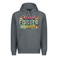 Rock Happy Easter 2023 Premium Hoodie - HowdyJamesFarm