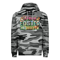Slate Camo Happy Easter 2023 Premium Hoodie - HowdyJamesFarm