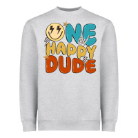 One Happy Dude Heavyweight Sweatshirt | Teevron