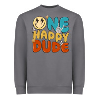 Storm one happy dude Heavyweight Sweatshirt - MaliasSmallBusiness