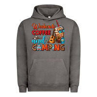 Pigment Tornado weekends coffee and camping frappe coffee Urban Hoodie - FaDigitalArtStudio