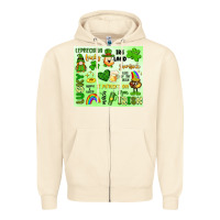 Sandshell st patrick's day Zipper Hoodie - Artiststas